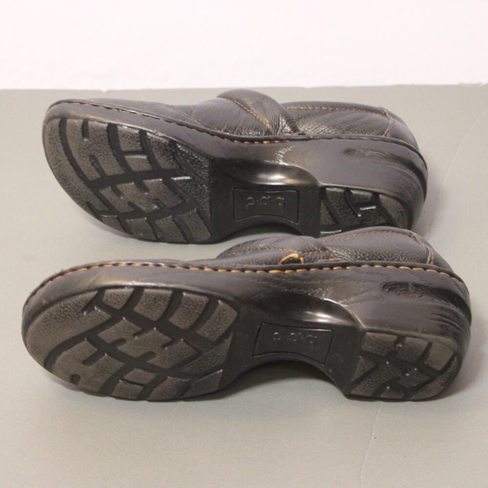 Born Concepts b.o.c. Black Leather Loafers Slip On Comfort Shoes Size 8 / 39 M - Picture 5 of 9